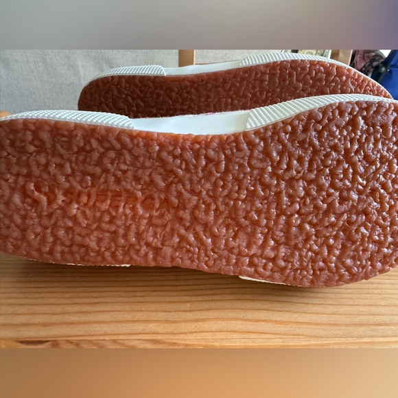 NWT SUPERGA x LoveShackFancy Pastel Canvas Sneakers Size 8 - Picture 8 of 10